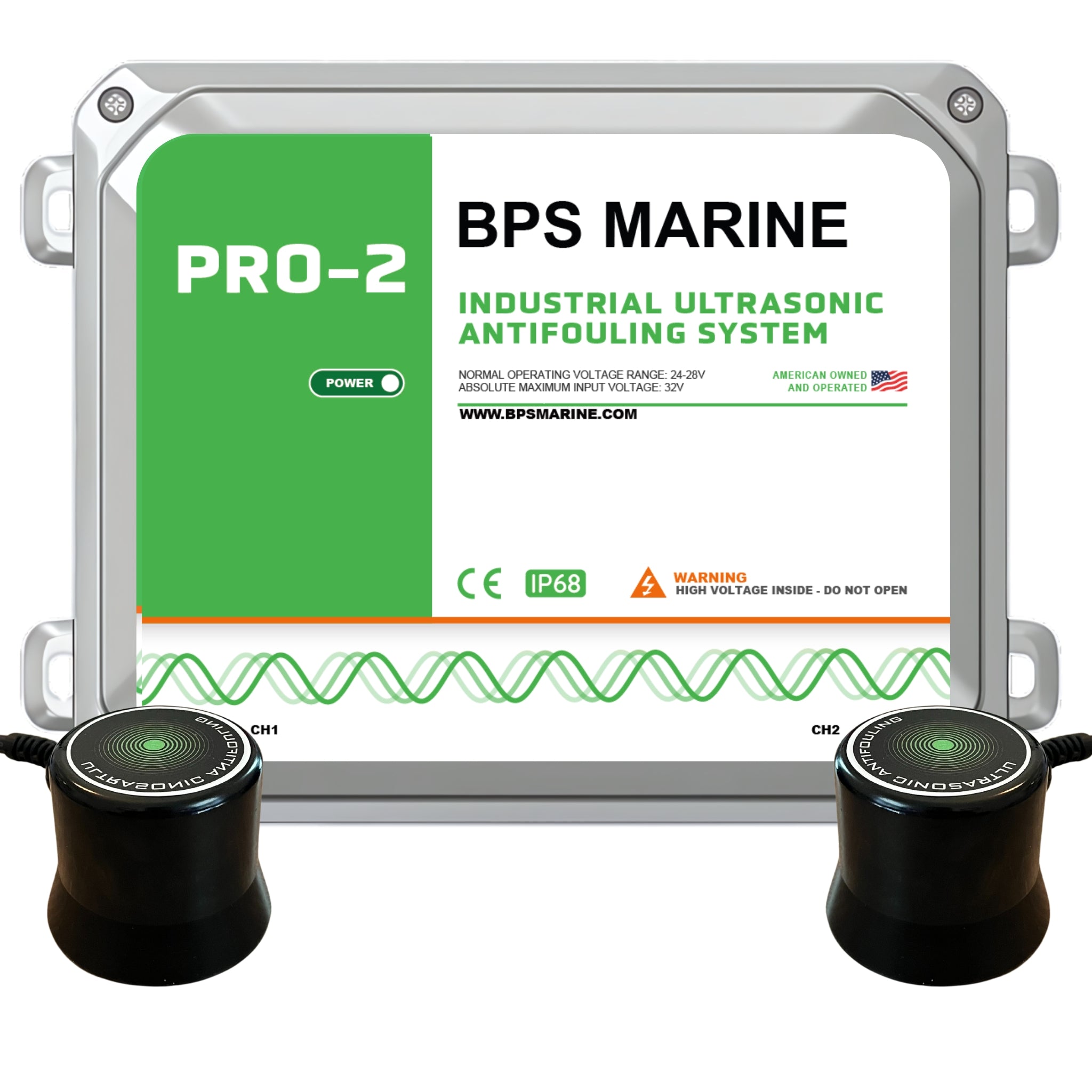 PRO-2 Ultraschall-Antifouling-System