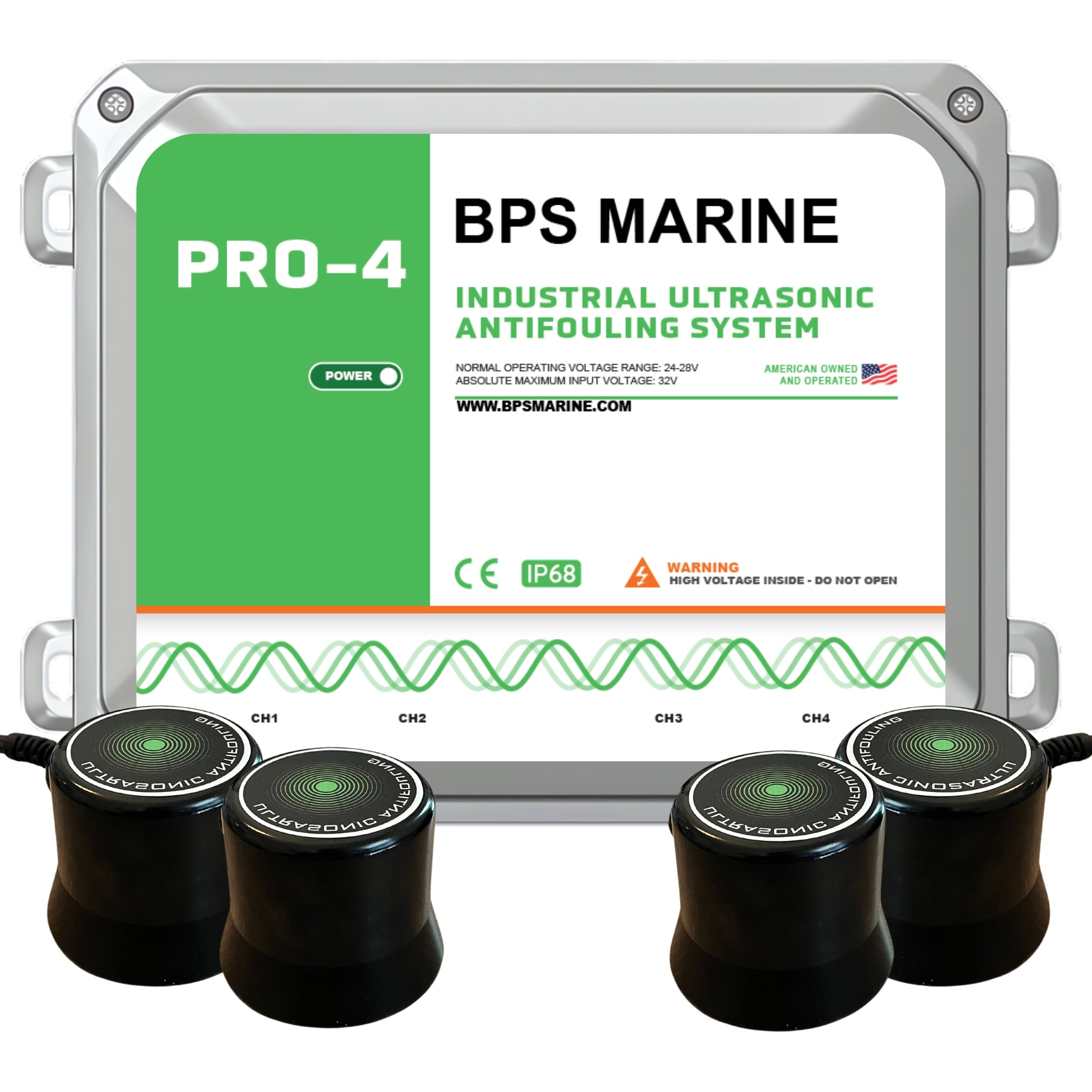 PRO-4 Ultraschall-Antifouling-System
