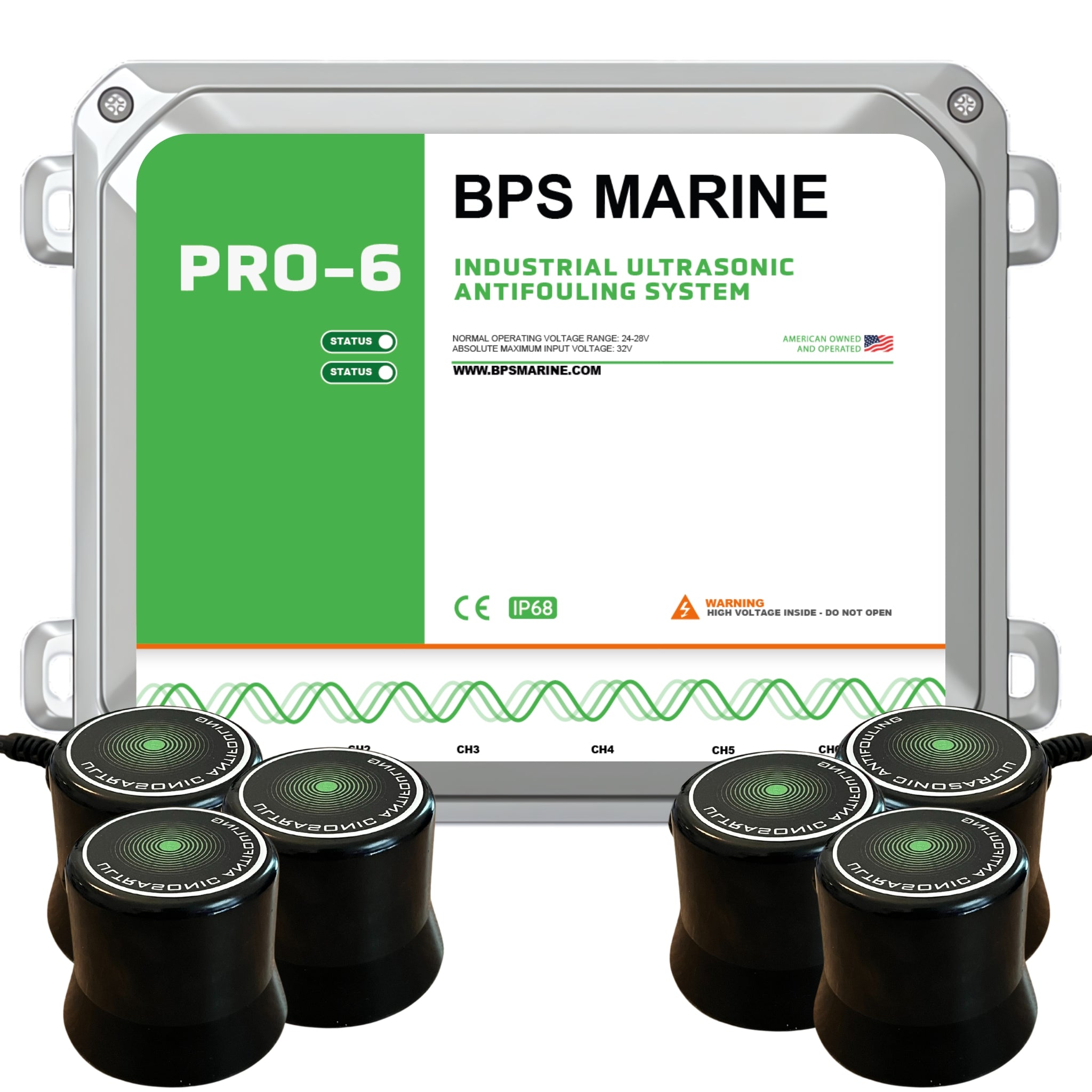 PRO-6 Ultraschall-Antifouling-System