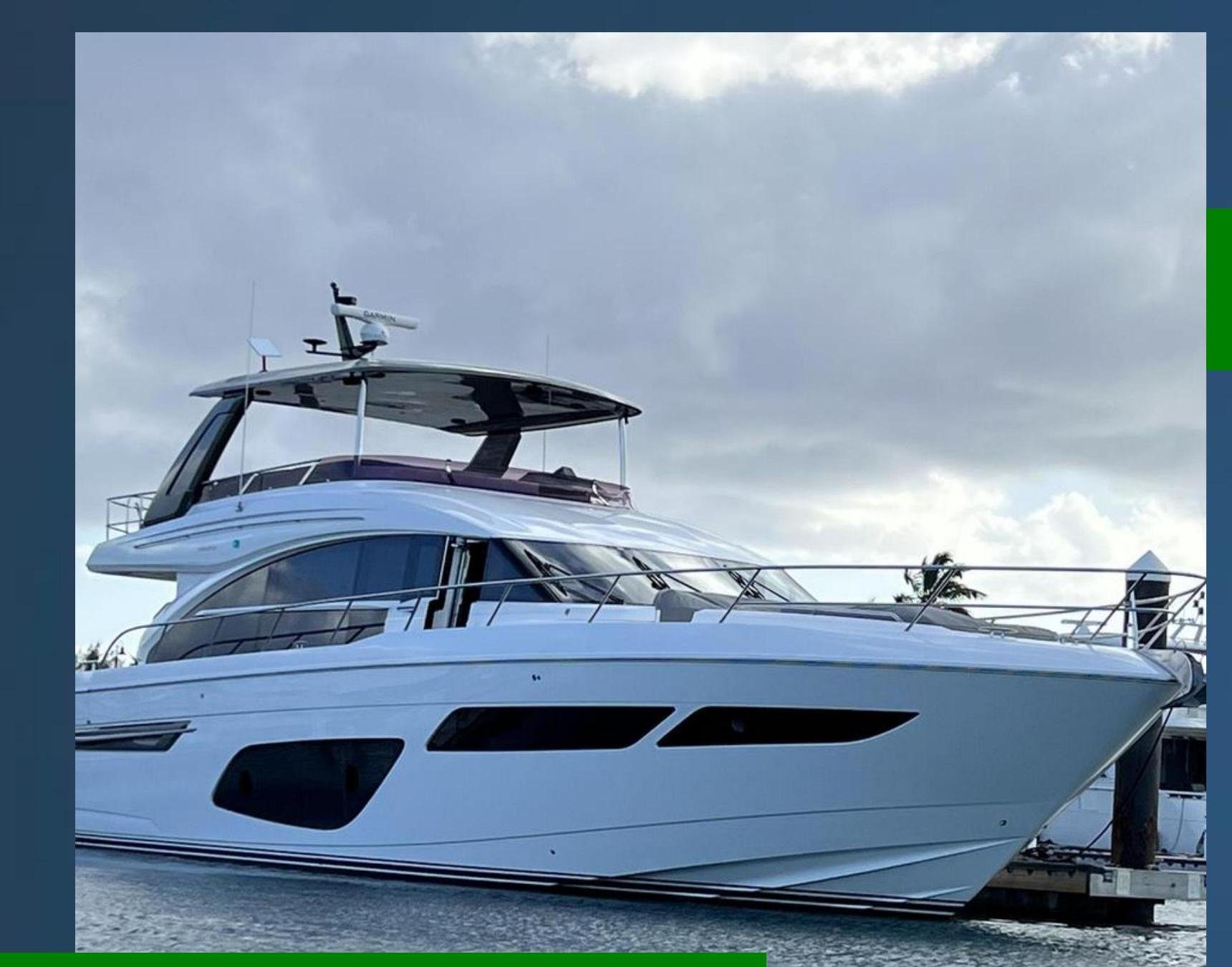 Yacht mit BPS Ultraschallschutz
